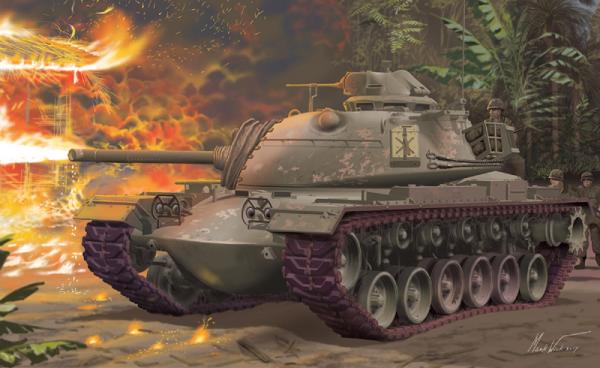 1:35 Dragon 3584 M67A2 Flamethrower Tank