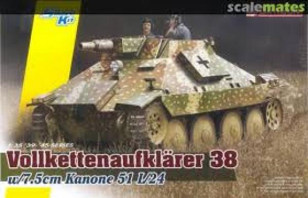 1:35 Vollkettenaufklärer 38 w/7.5cm Kanone 51 L/24