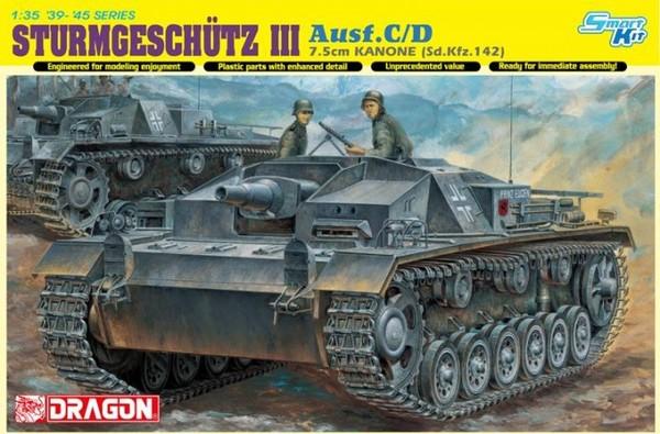 1:35 Dragon 6851 STURMGESCHÜTZ 7.5cm KANONE (Sd.Kfz.142) Ausf.C/D