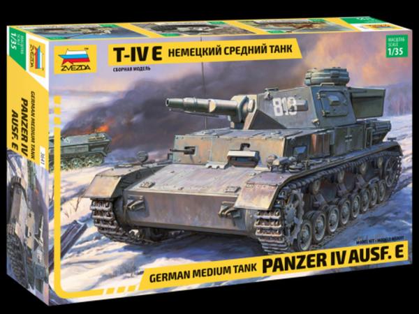 1:35 German Medium Tank Panzer IV Ausf.E