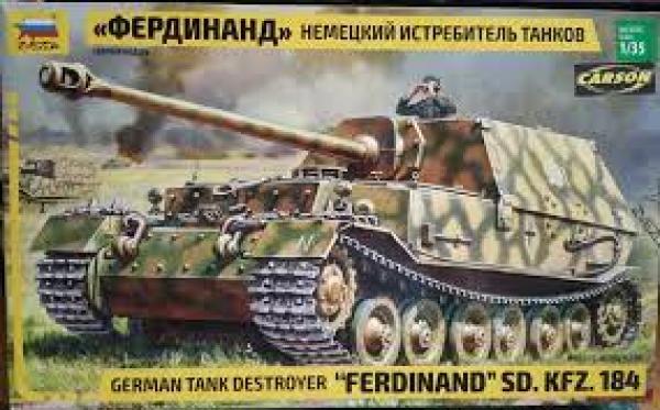 1:35 German Tank Destroyer "Ferdinand" SD.KFZ.184