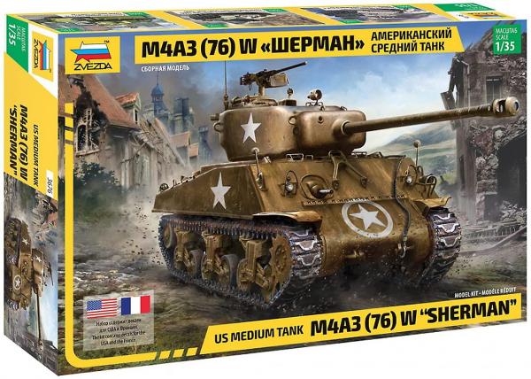 1:35 M4A3 (76) W "Sherman"