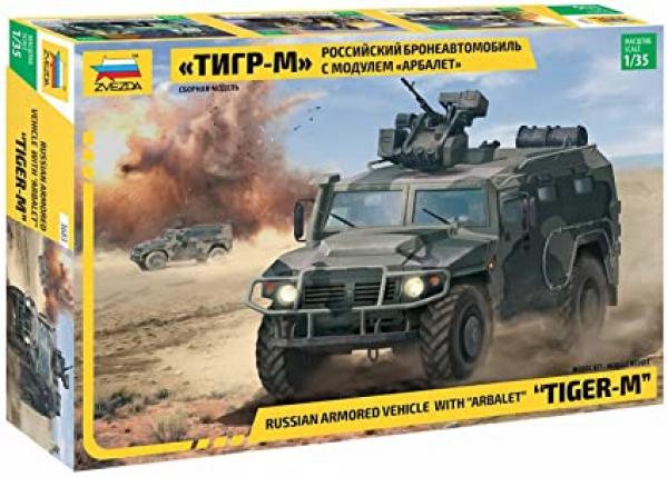 1:35 Russian Armored Vehicle with "Arbalet" "Tiger-M"