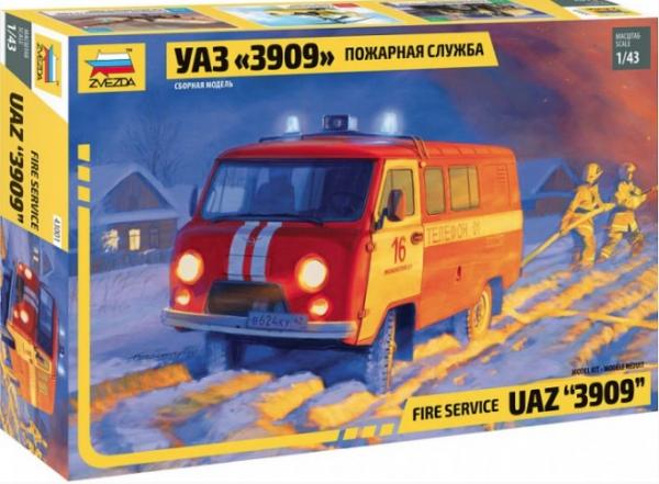 1:43 Fire Service UAZ "3909"