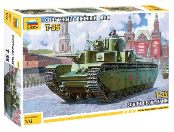 1/72 T-35 Soviet Heavy Tank WWII