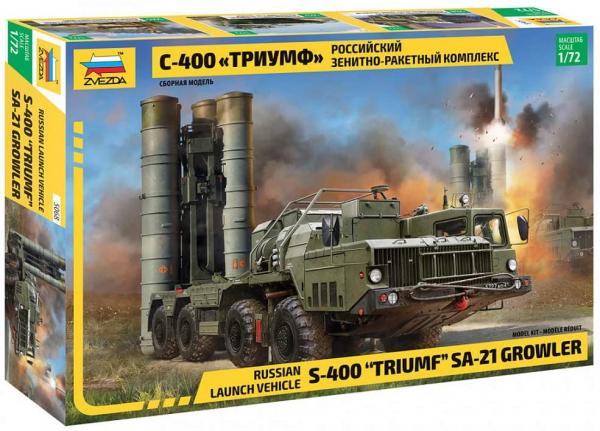 1:72 Russian Launch Vehicle S-400 "Triumf" SA-21 Growler