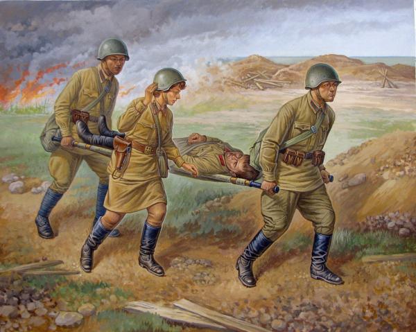1:72 Soviet Medical Personal 1941-1942