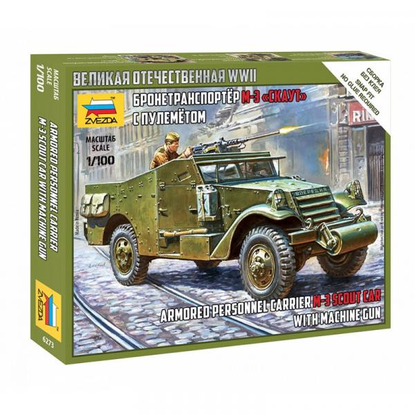 1:100 Amored Personnel Carrier M-3 Scout Car