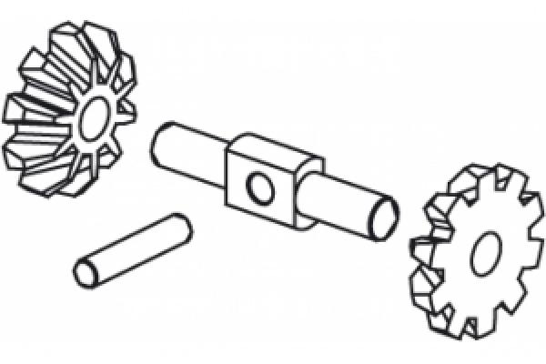 Kegelzahnrad A diff Vo-Mj-Ti-Ho-In-LQ-CC