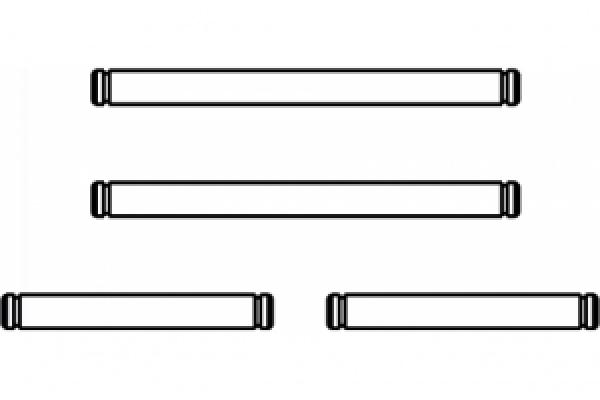 Querlenkerstift Lightray General Set 2 x lang 2 x kurz