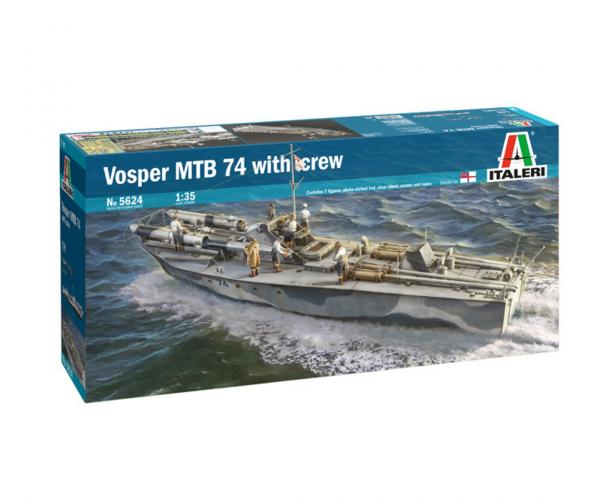 1:35 ITALERI Vosper 74 mit Crew