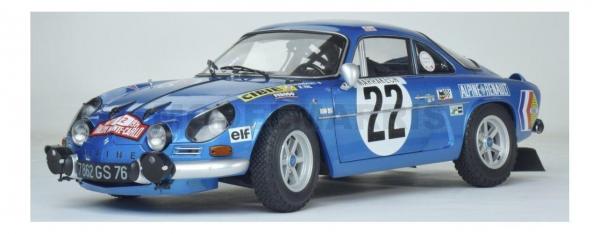 1:8 Renault Alpine A110 Rallye (Wb) 1/8 IXO-MODELS