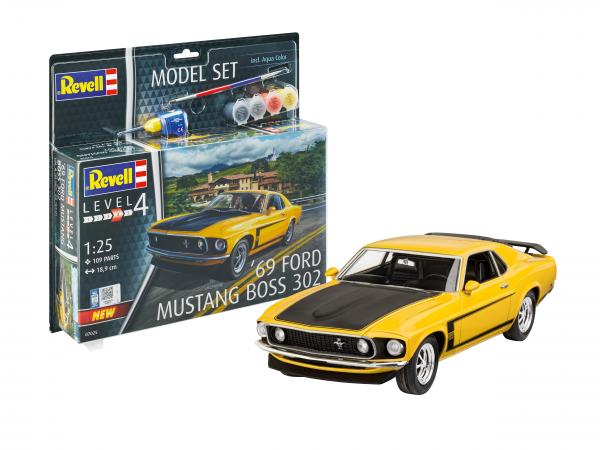 Model Set 1969 Ford Mustang Boss