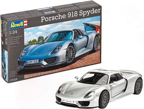 1:24 Model Set Porsche 918 Spyder