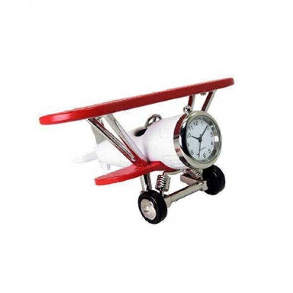 Siva Clock Airplane rot