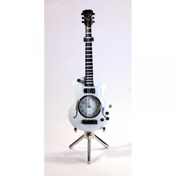 Siva Clock Guitar weiß