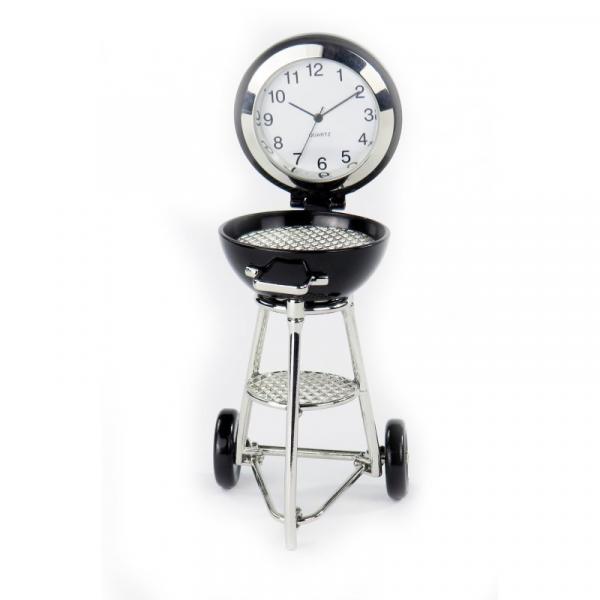 Siva Clock Grill schwarz