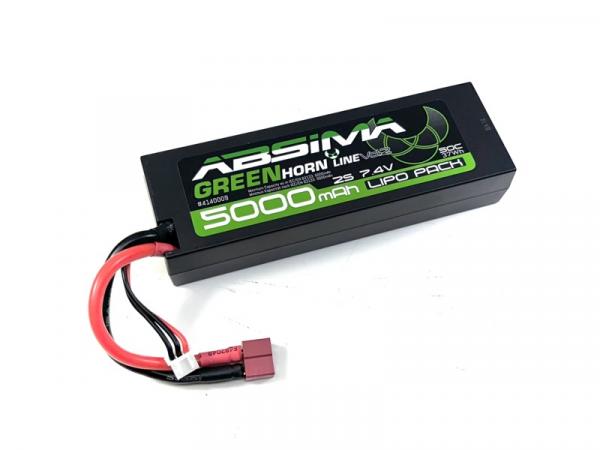 Lipo 7,4V -45C 5000mAh T-Plug Hardcase