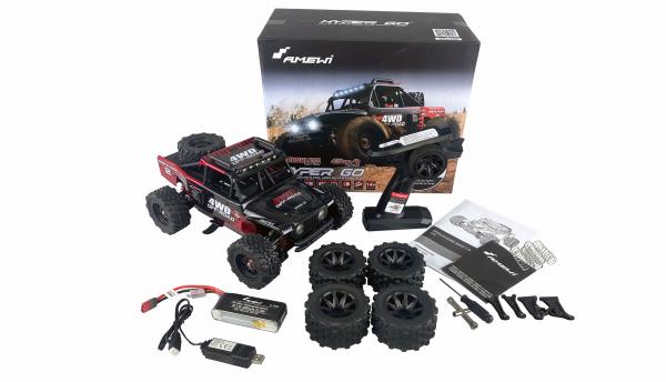 Hyper GO Desert Buggy brushless 4WD 1:14 RTR schwarz/rot