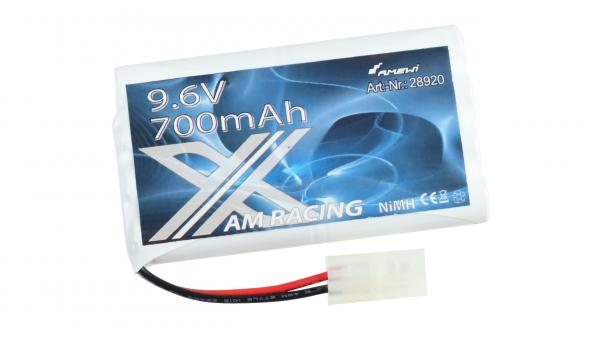 AMXRACING NI-MH AKKU 9.6V 700MAH, TAMIYA STECKER