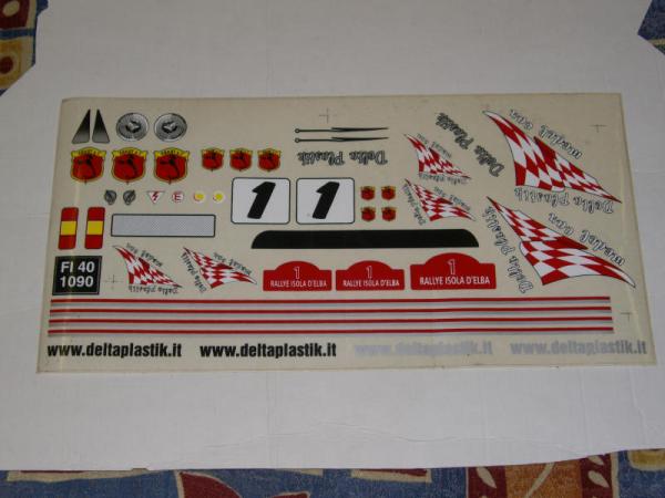 Decor Satz 1/8 Fiat 500