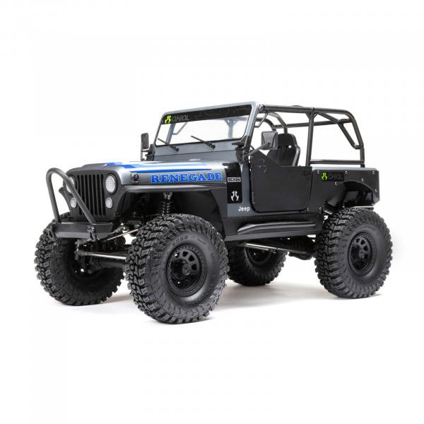 1/10 SCX10 III Jeep CJ-7 4WD Brushed RTR, Grey