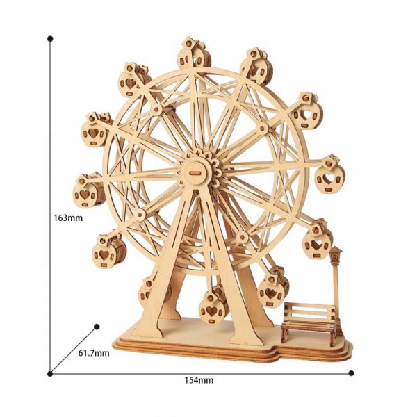 Riesenrad (Lasercut Holzbausatz)