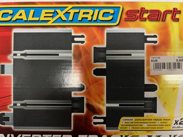 Scalextric Start C8525 Converter Track x2