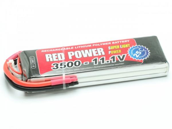 LiPo Akku RED POWER SLP 3500 - 11,1V