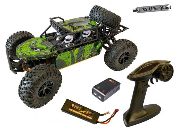 Beach Fighter BL - 1:10XL 3S brushless GRÜN - RTR