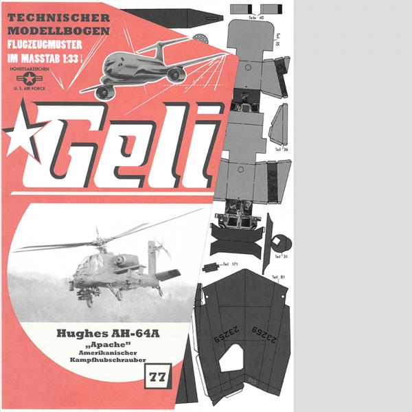 77 Hughes AH-64A “Apache” Art.Nr. 34077