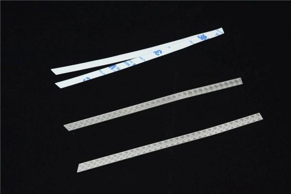 STAINLESS STEEL SLIP PROOF TREAD FOR TRX4 BODY SIDES -4PCS GPM ROADTECH SCALE ACCESSORIES TRX4 DEFENDER