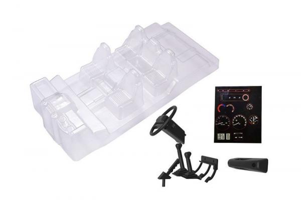 NEU SCALE ACCESSORIES: INTERIOR FOR TRX-4 DEFENDER/D110-8PC SET GPM ROADTECH SCALE ACCESSORIES TRX4 DEFENDER