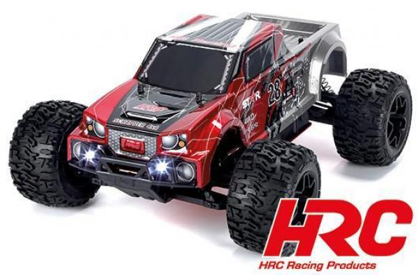 1/10 XL Elektrisch- 4WD Monster Truck - RTR - HRC NEOXX - Brushless - Scrapper ROT/SCHWARZ