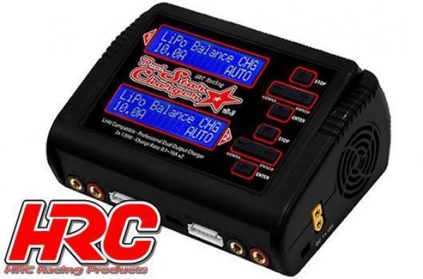 Ladegerät - 12/230V - HRC Dual-Star Charger V2.1 - 2x 120W - LSM Sprachwahl