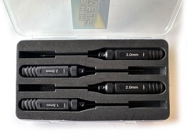 Stealth Tools Sechskantschlüssel Set (4) H-SPEED 1.5, 2.0, 2.5, 3.0mm