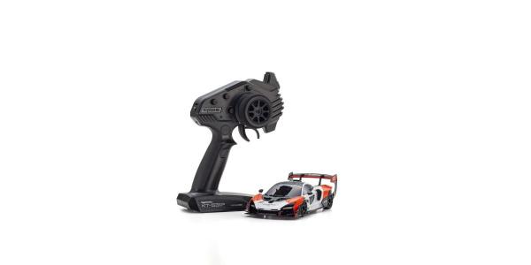 Kyosho Mini-Z RWD McLaren Senna GTR White-Red (W-MM/KT531P)