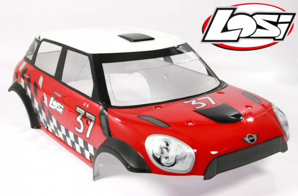 LOS250001/A Losi MINI WRC Karosserie Mittelteil, lackiert auch für Losi 5ive-T