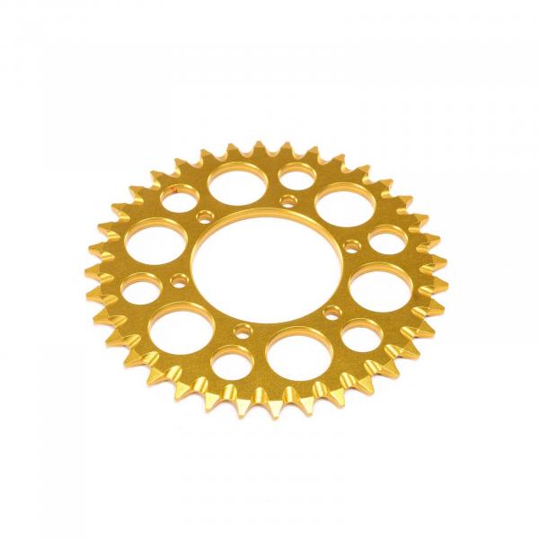 Hub Chain Sprocket, Gold: Promoto-MX