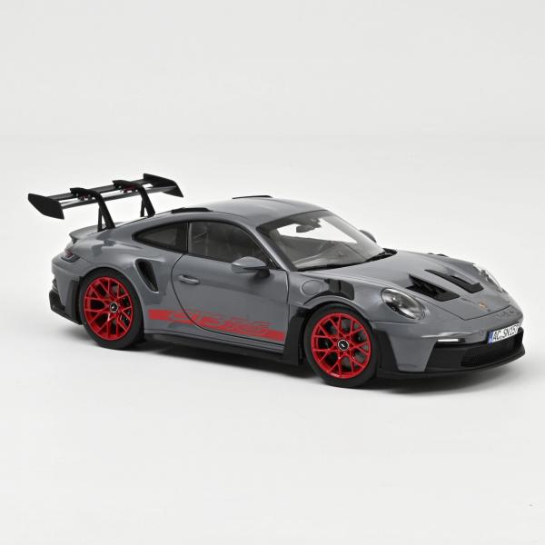 Porsche 911 GT3 RS 2022 Arctic grey & Pyro red