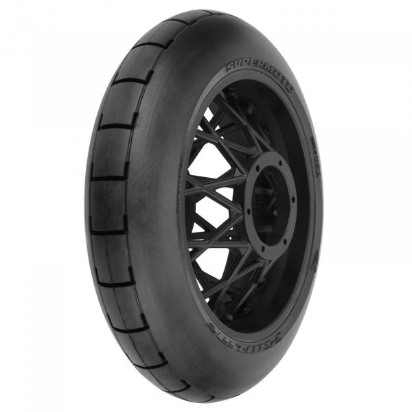 1/4 Supermoto S3 Motorcycle Rear Tire MTD Black (1): PROMOTO-MX