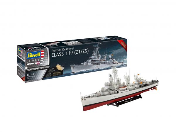 1:144 Destroyer Class 119 (Z1/Z5) "Platinum Edition"