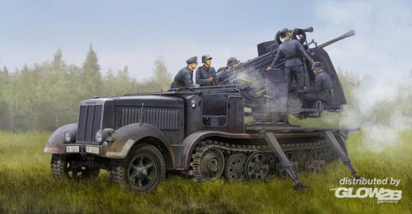 1:35 German 5cm FLAK 41auf Selbstfahrlafette(Sd.Kfz.7/2)