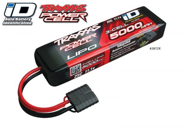 5000mAh 11,1V 3-Zellen 25C TRAXXAS LIPO mit iD-Stecker