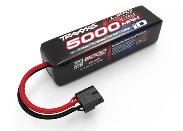 5000mAh 14,8V 4-Zellen 25C TRAXXAS LIPO mit iD-Stecker 155x34x45