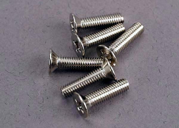 Schrauben 3x12mm Senkkopf (6)