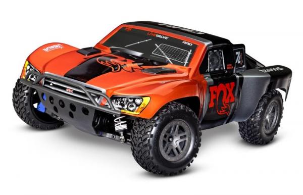 TRAXXAS Slash 4x4 BL-2S FOX 1/10 Short-Course RTR BL-2S Brushless, HD-Teile, ohne Akku/Lader