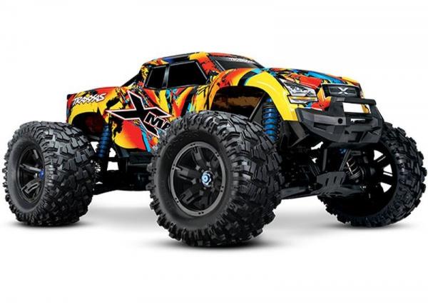 NEU TRAXXAS X-MAXX 4X4 VXL SOLAR FLARE RTR OHNE AKKU/LADER 1/7 4WD MONSTER TRUCK BRUSHLESS