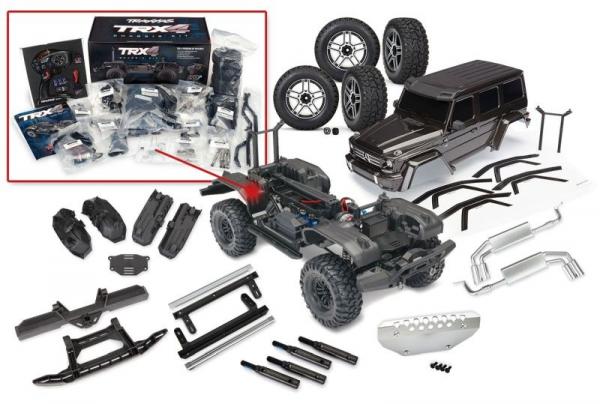 TRAXXAS TRX-4 MB G500 blau Kit-Set 1/10 Crawler RTR Brushed, Bausatz mit Elektronik, ohne Akku und Ladegerät