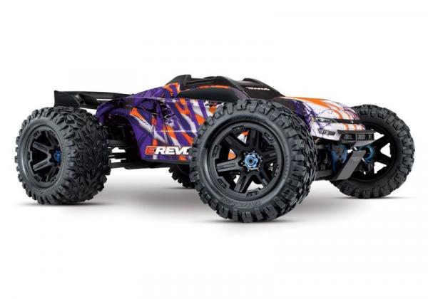 TRAXXAS E-Revo BL 2.0 4x4 VXL purple RTR ohne Akku/Lader 1/8 4WD Racing Truck Brushless